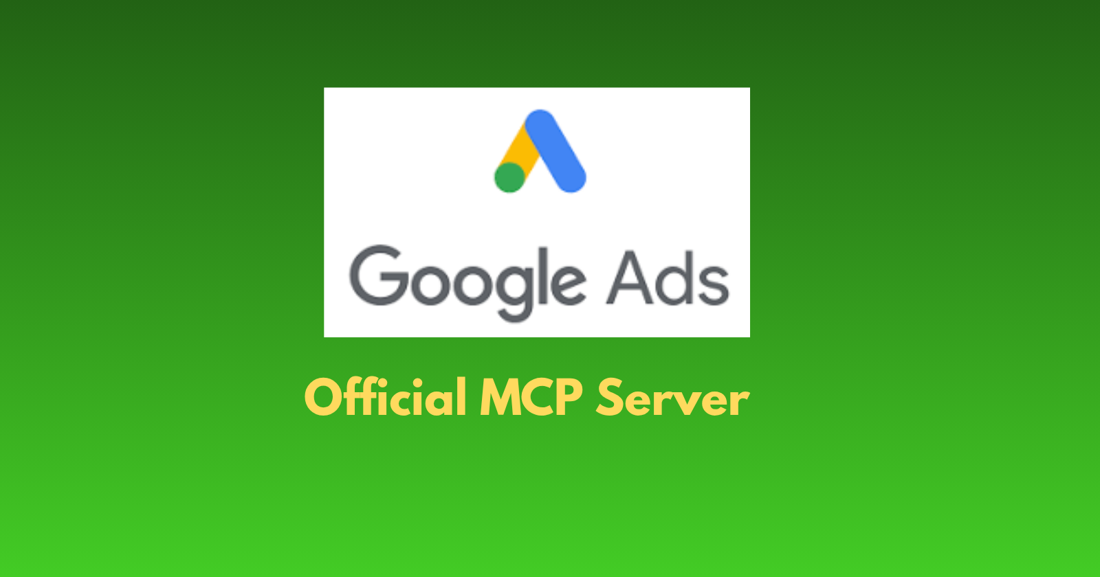 Google Ads MCP Server providing read-only access to the official Google Ads API