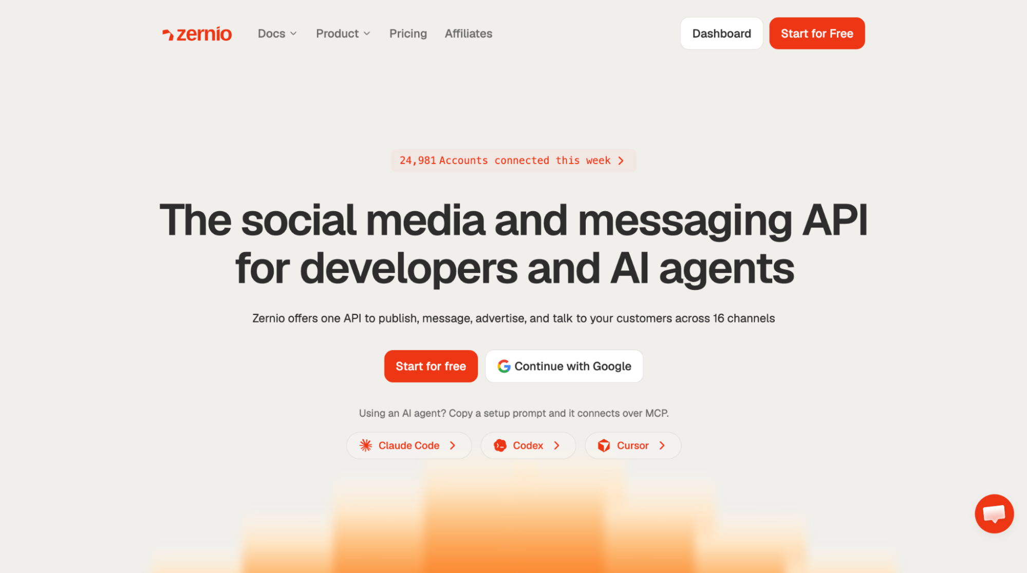 Zernio MCP Server managing TikTok Ads campaigns alongside six other ad networks