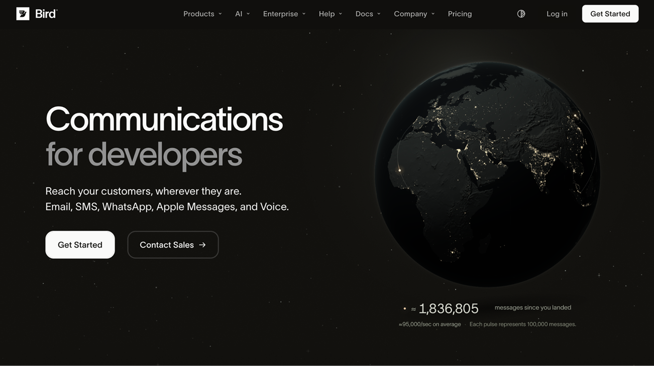 Bird CPaaS platform