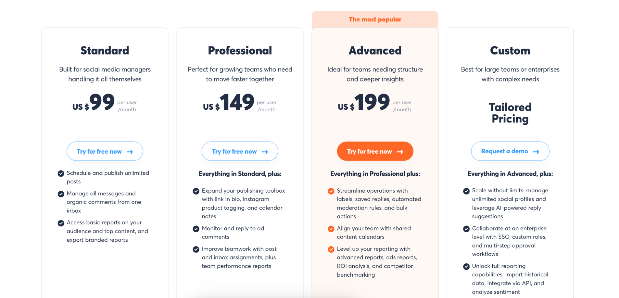 Agorapulse pricing