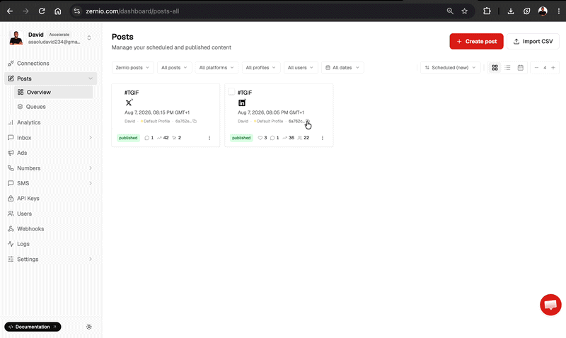 LinkedIn Analytics API: Metrics, OAuth & Code Examples [2026] - Zernio Blog