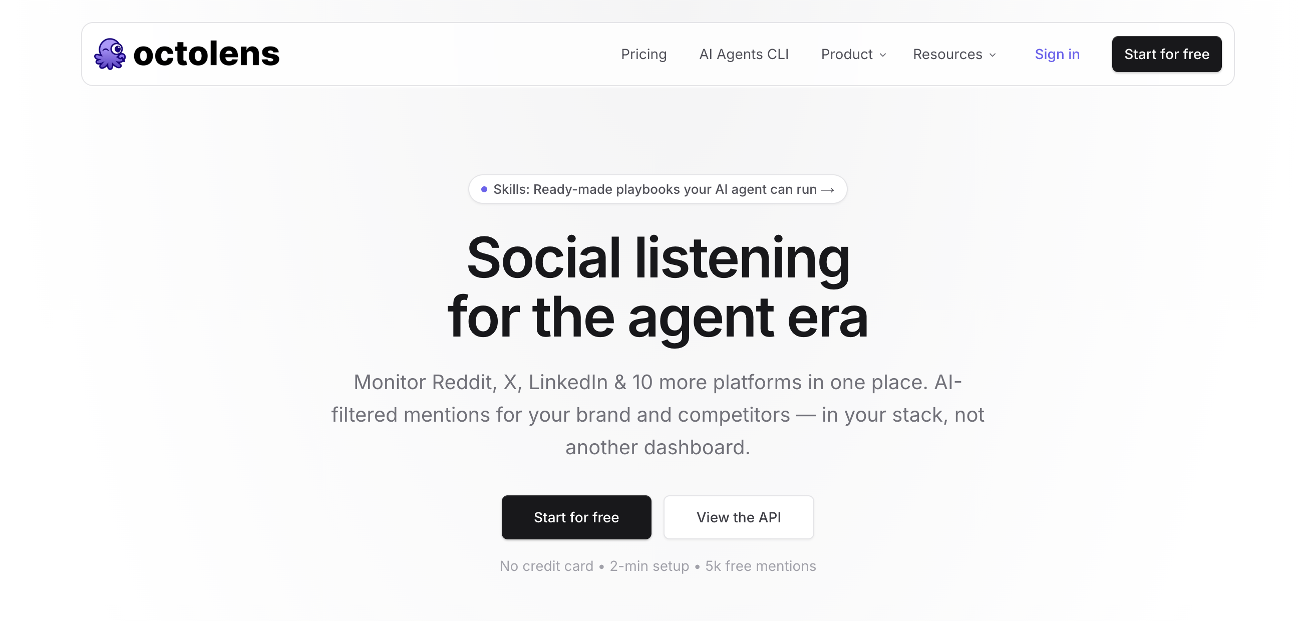 octolens social media API