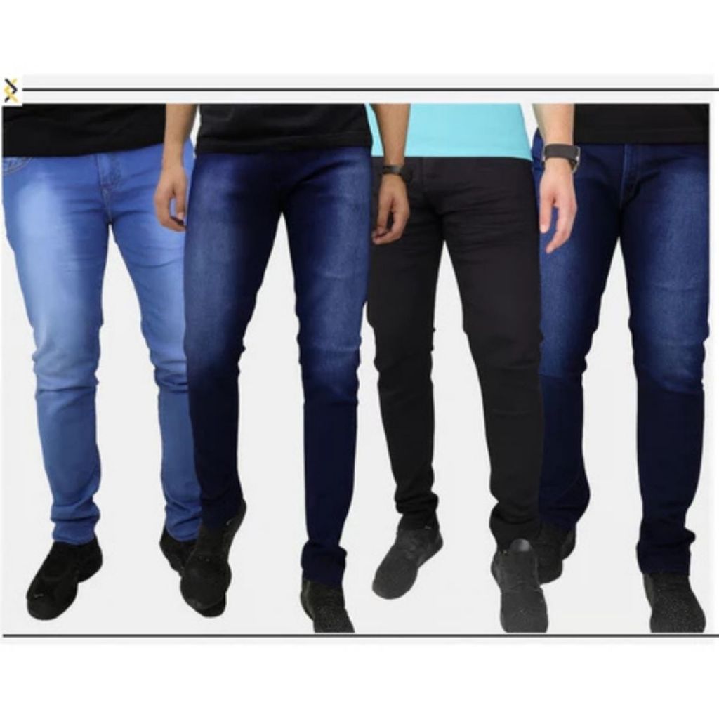 Kit 4 Calças Jeans - Foto 8