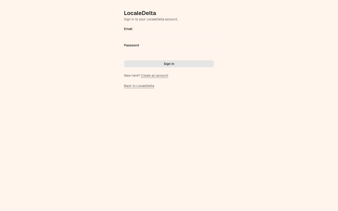LocaleDelta screenshot
